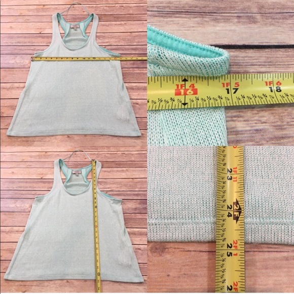 SOLD Sm Zara Sleeveless Racerback Sweater Tank Top - Picture 2 of 8